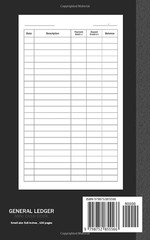 General Ledger Mini Cash Book: Small Ledger Book, 120 Pages , 5X8 Inches, Simple