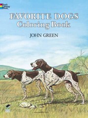 Favorite Dogs Coloring Book – Paperback By Soren Robertson – GOOD