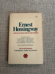 Ernest Hemingway Criticism Waldhorn McGraw Hill PB Vintage Lit Study