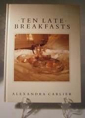 Ten Late Breakfasts by Alexandra Carlier (Ebury Press UK, 1988) Hardcover VG