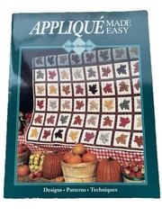 APPLIQUE MADE EASY-Quilts Made Easy-10 Patterns-48 pages-1994-Oxmoor House