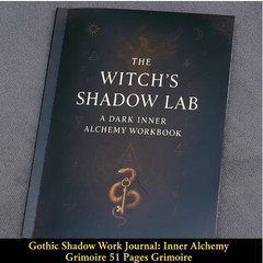 77 Pages Witchcraft Grimoire Pages Book of Shadows Kit with Moon Phases