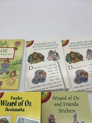 Lot Of 5 Wizard Of Oz Dover Little Activity Book Books 4 Sticker 1 Bookmark