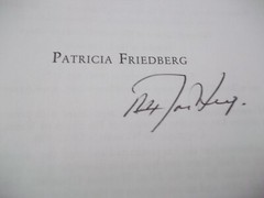 21 ALDGATE By Patricia Friedberg HCDJ 1st Ed. SIGNED! FREE SHIPPING!