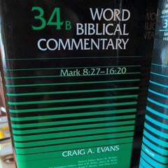 Mark 8:27-16:20 by Craig A. Evans (2001, Hardcover)