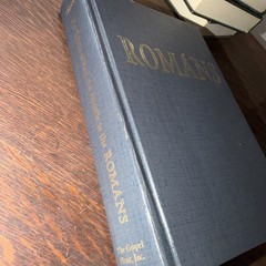 Romans Oliver B Greene HC 1974 Enlarged Edition Gospel Hour Bible Commentary