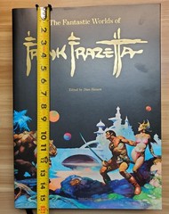 Fantastic WorldsFrank Frazetta Art Book Taschen XL Bundle-Conan-Modiphius, More!