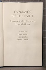 Dynamics of the Faith : by Evangelical Christian Foundations 1972 HC 2528