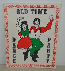 Old Time Dance Party Book Polka Advertising