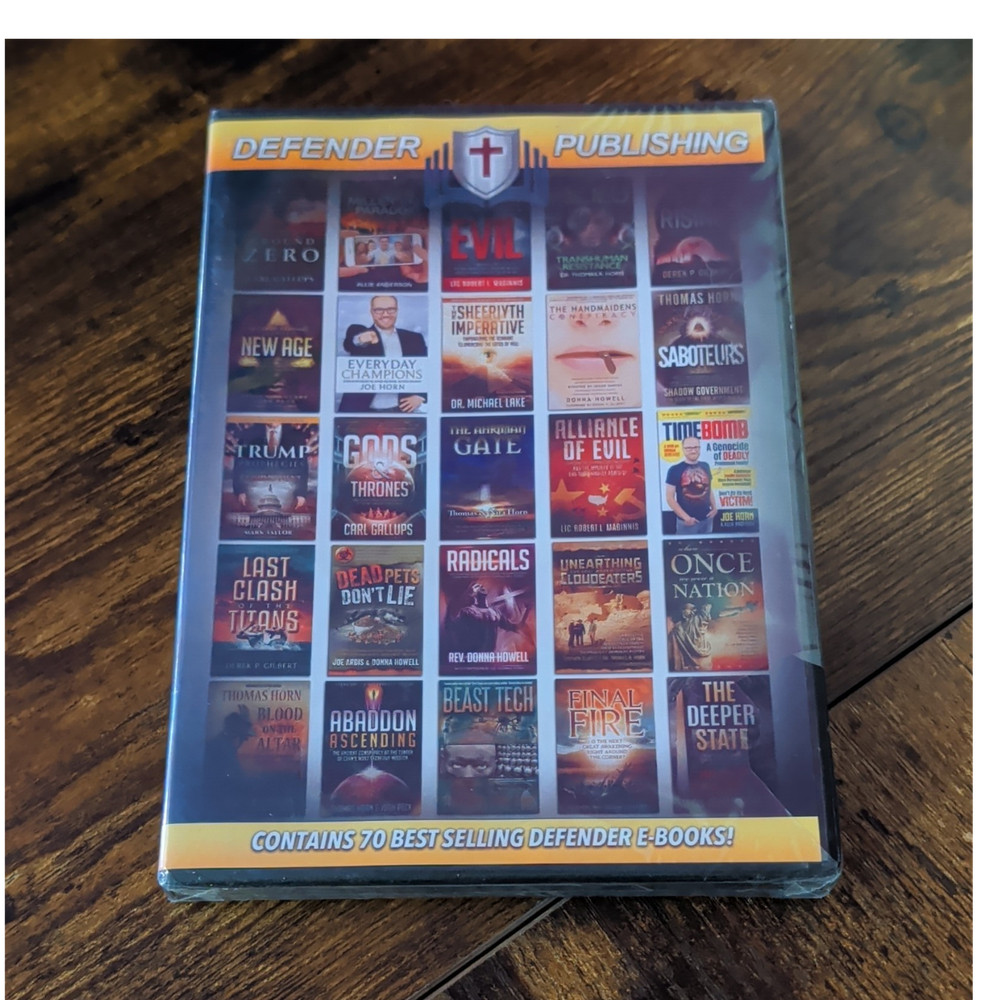 Defender Publishing 70 Best E-Books Collection Data Disc Christianity Prophecy