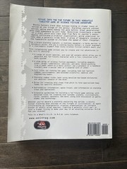 N.E.W. Science Fiction Role Playing Game Ver. 1.2 by Russ Morrissey PB Ed. 2015