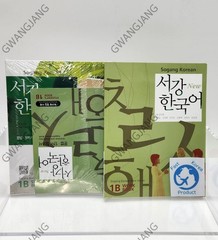 New Sogang Korean 1B Student Book + Workbook 서강한국어 1B Study Learn Kpop Fun Epic