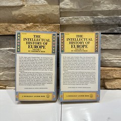 The Intellectual History of Europe Volume I & II Beginnings Of Western Thought