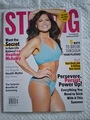 Strong Magazine July August 2025 Heather McAuley Cover Fitness And More