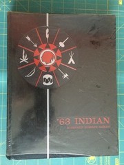 1963 SHAWNEE MISSIION NORTH HS YEARBOOK, 9 X 11.5 IN HARDBACK., KANSAS