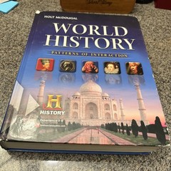World History: Patterns of Interaction by HOLT MCDOUGAL (2010, Hardcover)