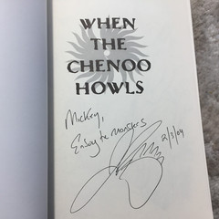 When The Chenoo Howls Native American Tales Of Terror Bruchac 1999 Walker SIGNED