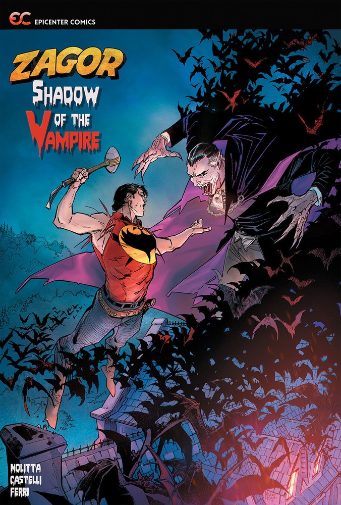 Zagor: Shadow of the Vampire (2022 Paperb.) GN, Nolitta, Castelli, Ferri, Rubini