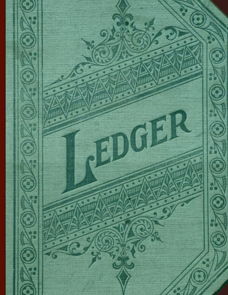 3 Column Accounting Ledger Book 8.5×11″ | 100 Pages Business Finance Log