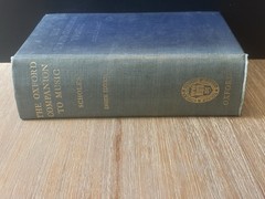 The Oxford Companion to Music by Percy A. Scholes – 1951 Hardcover / 8th Ed