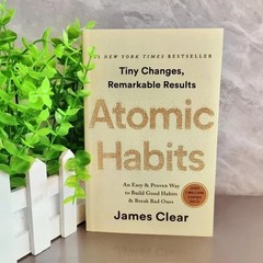 Atomic Habits Paperback by James Clear Build Good Habits & Break Bad Ones..