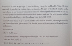 Whatever It Took – An American Paratrooper Henry Langrehr HC 272 Pages