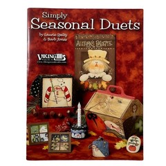 SIMPLY SEASONAL DUETS Decorative Painting Pattern Book Autumn Folk Art Crafts