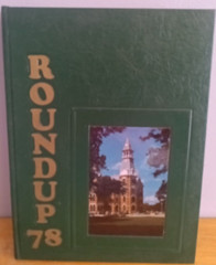 Baylor University Round Up College Yearbook 1978 Waco Texas
