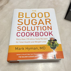 Mark Hyman, MD The Blood Sugar Solution Cookbook Hardcover Health Weight Loss