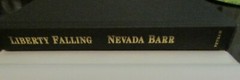 Liberty Falling by Nevada Barr (1999, Hardcover with Dust Jacket) 317 pages GUC