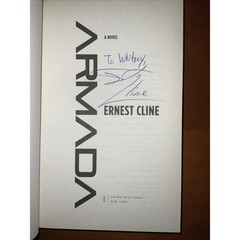 ARMADA BY ERNEST CLINE 1ST EDITION SIGNED