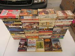 HUGE Lot of (90) WESTERNS Books LOUIS L’AMOUR ZANE GREY LARRY MCMURTRY JOHNSTONE