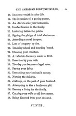 Omnium Gatherum Or The American Fortune Teller “1872” 39 Pages