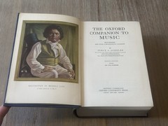 The Oxford Companion to Music by Percy A. Scholes – 1951 Hardcover / 8th Ed