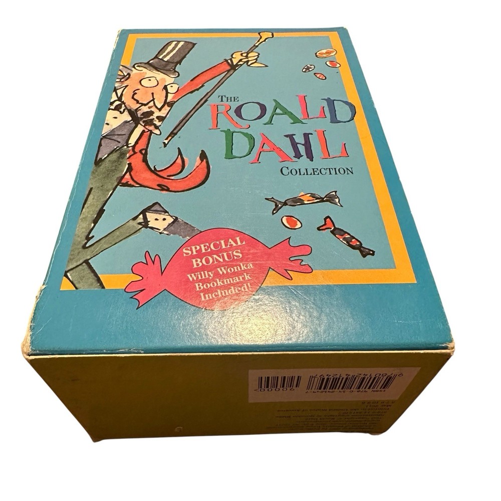 The Roald Dahl 8 Book Collection In Box Matilda James Giant Peach BFG Charlie