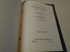 Vintage 1925 Mechanical Drawing Lessons Ervin Kenison American School Chicago