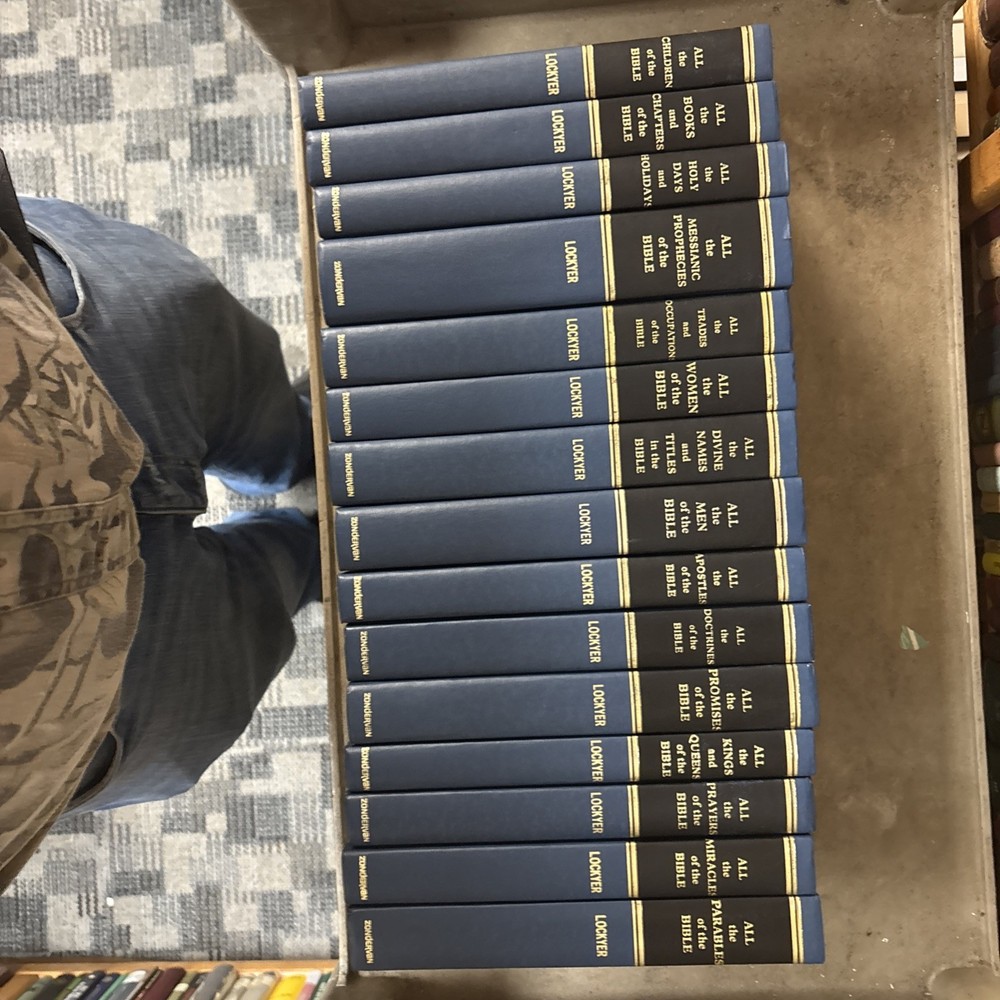15 volumes of the old series by Herbert Lockyer