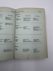 Rare VTG Economical Cookery Cookbook Menus For Every Day in Year 1950’s? ENGLAND