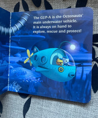 OCTONAUTS. GO GO GUPS! GUP-A. 14 BY 14CM. BOARDED. 2011 – 9780857074546