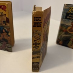 Lot Of 3 Vintage New Better Little Books Westerns