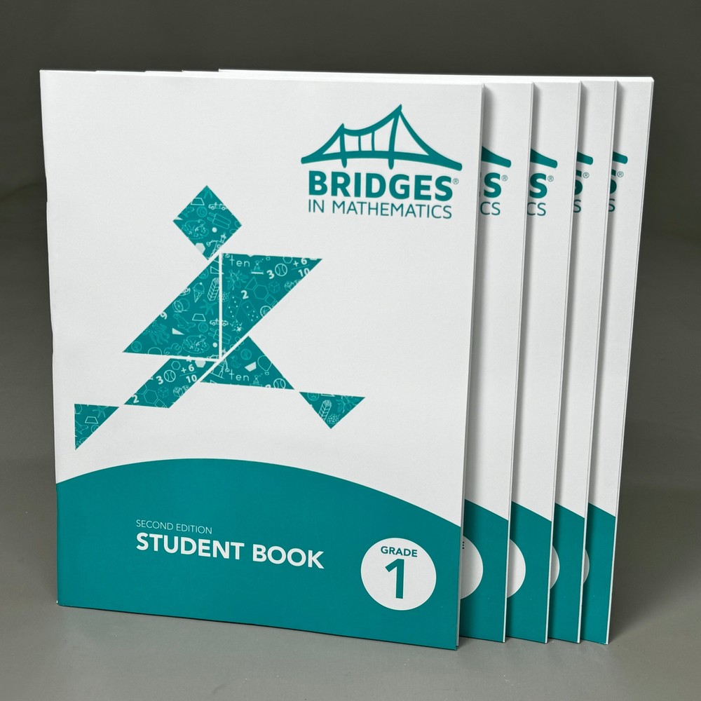 BRIDGES In Mathmatics (5 PK!) Second Edition Student Book Grade 1 11″ x 8 1/2″
