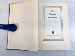 The Human Condition, Hannah Arendt 1958, E-104
