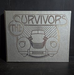 Vintage 1977 The Survivors Classic Car Silver Color Book by Henry Rasmussen