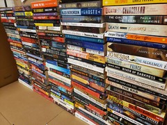 Lot of 10 Pounds Mystery Large Trade Paperback Books Suspense Thriller Crime MIX