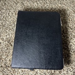 Hebrew-Greek Key Word Study Bible NASB Black Genuine Leather 2008 AMG