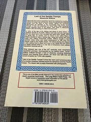 Messanie Wilkins LAST OF THE SADDLE TRAMPS Paperback 2001