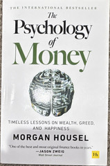 Morgan Housel The Psychology of Money Paperback Harriman House 2020 256p