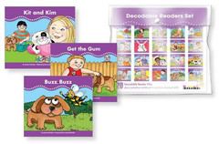 Decodable Readers Set | 20 Books + Practice Workbook | Build Phonological Proces