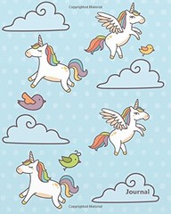 JOURNAL: UNICORN SKETCHBOOK FOR GIRLS: 124 PAGES OF 8″X10″ **BRAND NEW**