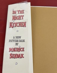 SIGNED In the Night Kitchen by Maurice Sendak Hardcover Dated January 1981